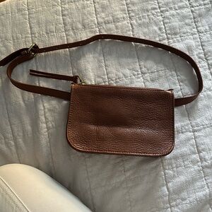 MADEWELL leather belt bag